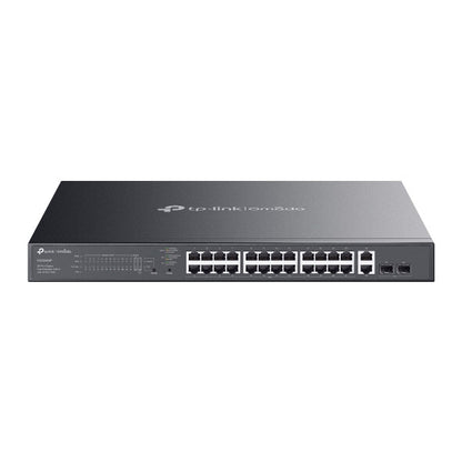 TP-Link Omada ES228GMP commutateur réseau Géré L2 Gigabit Ethernet (10/100/1000) Connexion Ethernet, supportant l'alimentation via ce port (PoE) Noir