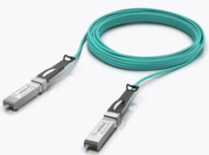 Ubiquiti UACC-AOC-SFP28-10M câble InfiniBand et à fibres optiques Couleur aqua