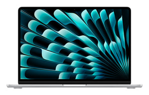 Apple MacBook Air Apple M M4 Ordinateur portable 34,5 cm (13.6") 16 Go 256 Go SSD Wi-Fi 6E (802.11ax) macOS Sequoia Argent