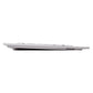CHERRY DW 8000 clavier Souris incluse Universel RF sans fil QWERTY Anglais américain Argent, Blanc