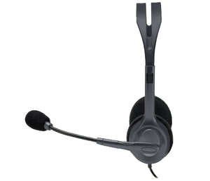 Logitech 981-000593 écouteur/casque Avec fil Arceau Bureau/Centre d'appels Noir