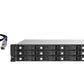 QNAP TL-R1220Sep-RP Boîtier disque dur/SSD Noir, Gris 2.5/3.5"
