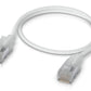 Ubiquiti UACC-Cable-Patch-EL-C6A-0.3M-W câble de réseau Translucide, Blanc 0,3 m Cat6a