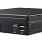 Shuttle Slim PC DH610, S1700, 1x HDMI, 2x DP, 1x 2.5", 2x M.2, 2x LAN (Intel 1G + 2.5G), 2x COM, fonctionnement permanent 24/7, attaches VESA