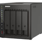 QNAP TS-453E NAS Tower Intel® Celeron® J6412 8 Go 0 To QNAP QTS Noir