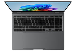 Samsung Galaxy Book5 Pro 360 Copilot+ PC Intel Core Ultra 7 256V Ordinateur portable 40,6 cm (16") Écran tactile WQXGA+ 16 Go LPDDR5x-SDRAM 1 To SSD Wi-Fi 7 (802.11be) Windows 11 Home Gris