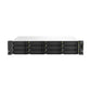 QNAP TS-1264U-RP NAS Rack (2 U) Intel® Celeron® 8 Go DDR4 0 To QNAP QTS Aluminium, Noir