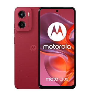 Motorola moto g05 16,9 cm (6.67") Double SIM Android 15 4G USB Type-C 4 Go 64 Go 5200 mAh Rouge