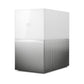 Western Digital My Cloud Home Duo dispositif de stockage cloud personnel 16 To Ethernet/LAN Blanc