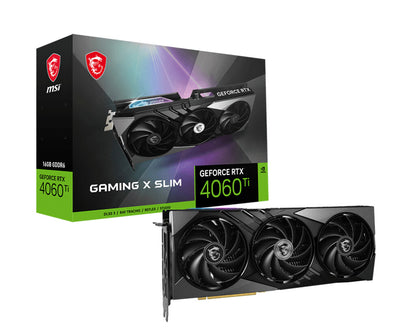 MSI GAMING GEFORCE RTX 4060 Ti X SLIM 16G carte graphique NVIDIA 16 Go GDDR6