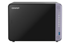 QNAP TS-632X-4G serveur de stockage NAS Tower Alpine Alpine AL-524 4 Go DDR4 QNAP QTS Noir