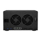 Synology DiskStation DS1621+ serveur de stockage NAS Bureau Ryzen Embedded V1500B 4 Go DDR4 0 To DiskStation Manager Noir