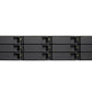 QNAP TL-R1200C-RP Boîtier de disques de stockage Boîtier disque dur/SSD Noir, Gris 2.5/3.5"