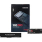 Samsung MZ-V8P2T0BW disque SSD 2 To M.2 PCI Express 4.0 NVMe V-NAND MLC