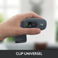 Logitech 960-001063 webcam 3 MP 1280 x 720 pixels USB Gris foncé