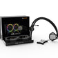 be quiet! Pure Loop 2 FX 240 mm | Système de refroidissement liquide tout-en-un, 240 mm, noir, socket Intel et AMD, ARGB