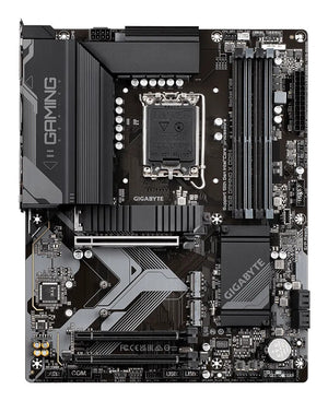 GIGABYTE B760 GAMING X DDR4 Carte Mère - Prend en charge les processeurs Intel Core de 14e génération, VRM numérique 8+1+1 phases, jusqu'à 5333MHz DDR4 (OC), 3xPCIe 4.0 M.2, LAN 2.5GbE, USB 3.2 Gen 2