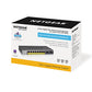 NETGEAR GS110TP Géré L2/L3/L4 Gigabit Ethernet (10/100/1000) Connexion Ethernet, supportant l'alimentation via ce port (PoE) Gris