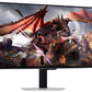 Samsung G80SD écran plat de PC 81,3 cm (32") 3840 x 2160 pixels 4K Ultra HD OLED Argent