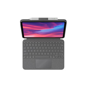 Logitech 920-011435 clavier pour tablette QWERTZ Allemand Smart Connector Gris