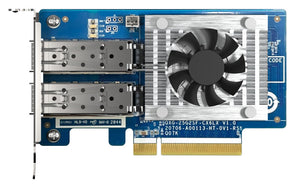 QNAP QXG-25G2SF-CX6 carte réseau Interne Fibre 25000 Mbit/s