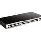D-Link DGS-1210-52 Géré L2 Gigabit Ethernet (10/100/1000) 1U Noir