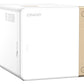 QNAP TS-462-4G serveur de stockage NAS Tower Intel® Celeron® N4505 4 Go DDR4 0 To QNAP QTS Blanc