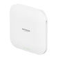 NETGEAR Insight Cloud Managed WiFi 6 AX3600 Dual Band Access Point (WAX620) 3600 Mbit/s Blanc Connexion Ethernet, supportant l'alimentation via ce port (PoE)