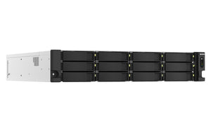 QNAP TS-h1887XU-RP NAS Rack (2 U) Intel Xeon E E-2334 16 Go DDR4 0 To QuTS hero Noir, Blanc