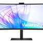 Samsung S65VC écran plat de PC 86,4 cm (34") 3440 x 1440 pixels UltraWide Quad HD LCD Noir