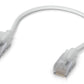 Ubiquiti UACC-Cable-Patch-EL-C6A-0.15M-W-24 câble de réseau Translucide, Blanc 0,15 m Cat6a