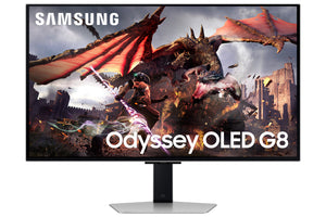 Samsung G80SD écran plat de PC 81,3 cm (32") 3840 x 2160 pixels 4K Ultra HD OLED Argent
