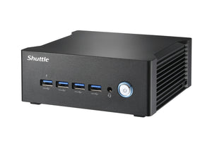 Shuttle Nano PC NA10H7, AMD Ryzen™ 7-8845HS APU, Radeon 780M , 2xHDMI, 2xUSB 4.0 (DP), 2x2.5Gbit LAN, VESA, 24/7