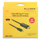 DeLOCK 85292 câble vidéo et adaptateur 3 m USB Type-C HDMI Noir