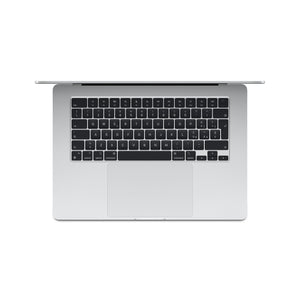 Apple MacBook Air Apple M M3 Ordinateur portable 38,9 cm (15.3") 16 Go 256 Go SSD Wi-Fi 6E (802.11ax) macOS Sequoia Argent