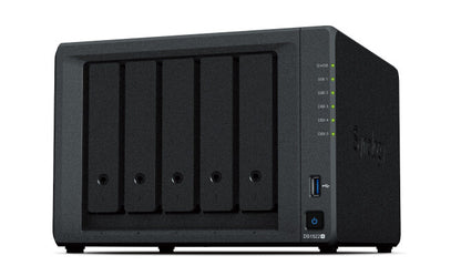 Synology DiskStation DS1522+ serveur de stockage NAS Tower SoC AMD Embedded série R R1600 8 Go DDR4 0 To DiskStation Manager Noir
