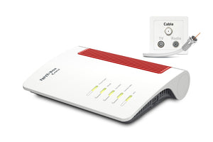 Box FRITZ! 6670 routeur sans fil Bi-bande (2,4 GHz / 5 GHz) Blanc