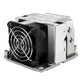 Silverstone XE02-3647S Processeur Refroidisseur 6 cm Aluminium, Noir 1 pièce(s)
