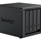 Synology DiskStation DS925+ serveur de stockage NAS Ryzen Embedded V1500B 4 Go DDR4 0 To Noir