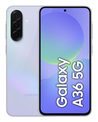 Samsung Galaxy A36 5G 17 cm (6.7") Double SIM Android 15 USB Type-C 6 Go 128 Go 5000 mAh Lavande