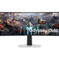 Samsung G93SC écran plat de PC 124,5 cm (49") 5120 x 1440 pixels Dual QHD OLED Argent