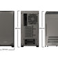 be quiet! Pure Base 500 gris | Boîtier PC, Mini ATX / Micro ATX / ATX, 2 ventilateurs Pure Wings 2 140 mm
