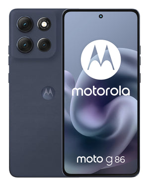 Motorola moto g86 5G 16,9 cm (6.67") Double SIM Android 15 USB Type-C 8 Go 256 Go 5200 mAh Bleu foncé