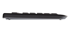 CHERRY DW 3000 clavier Souris incluse Universel RF sans fil QWERTY Anglais américain Noir