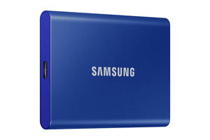 Samsung Portable SSD T7 2 To USB Type-C 3.2 Gen 2 (3.1 Gen 2) Bleu