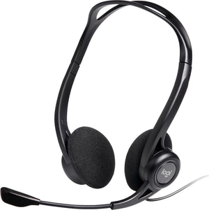 Logitech 981-000100 écouteur/casque Avec fil Arceau Appels/Musique USB Type-A Noir
