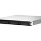 QNAP TS-464U NAS Rack (1 U) Intel® Celeron® N5095 8 Go DDR4 0 To QNAP Turbo System Aluminium, Noir