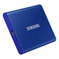 Samsung Portable SSD T7 1 To USB Type-C 3.2 Gen 2 (3.1 Gen 2) Bleu