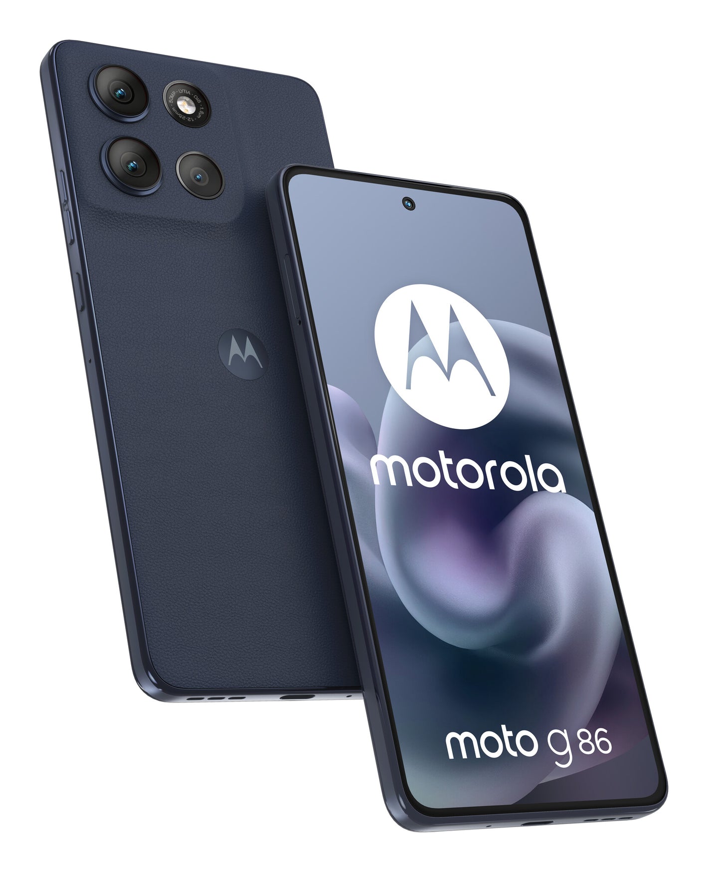 Motorola moto g86 5G 16,9 cm (6.67") Double SIM Android 15 USB Type-C 8 Go 256 Go 5200 mAh Bleu foncé