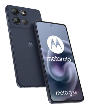 Motorola moto g86 5G 16,9 cm (6.67") Double SIM Android 15 USB Type-C 8 Go 256 Go 5200 mAh Bleu foncé
